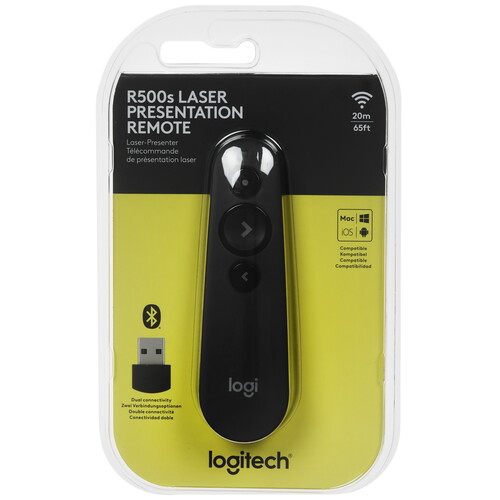 Купить Пульт для презентаций Logitech Laser Presentation Remote R500s  5471954. Характеристики, отзывы и цены в Донецке