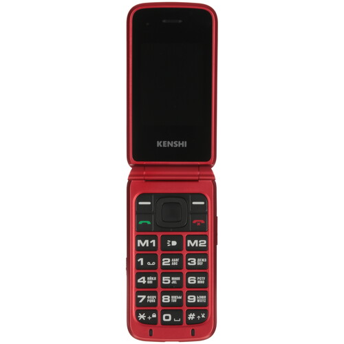 Купить Сотовый телефон KENSHI SF242 красный  9087754. Характеристики, отзывы и цены в Донецке