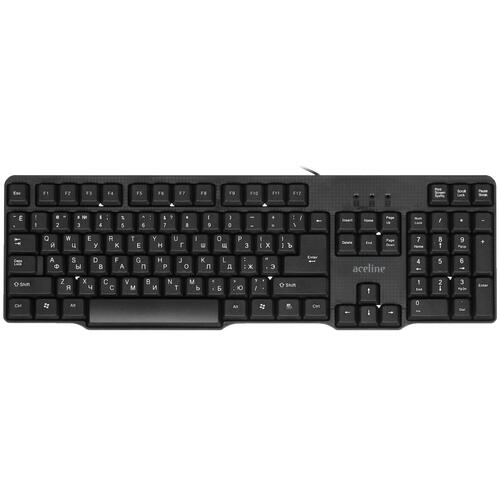 Купить Клавиатура+мышь  проводная  Aceline KM-507BU черный  1359877. Характеристики, отзывы и цены в Донецке