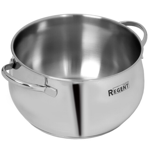 Купить Кастрюля Regent inox Apple B 93-B-13 5.5 л 22 см серебристый  5448465. Характеристики, отзывы и цены в Донецке