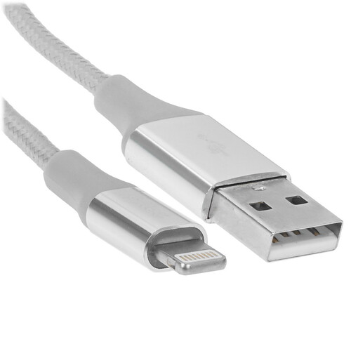 Купить Кабель круглый TTEC Lightning 8-pin - USB 2.0 Type-A серебристый 1.2 м  9140787. Характеристики, отзывы и цены в Донецке