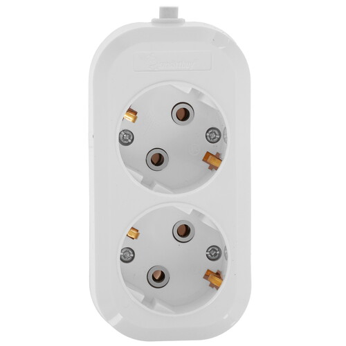 Купить Удлинитель Smartbuy SBE-16-2-05-Z белый  9192897. Характеристики, отзывы и цены в Донецке