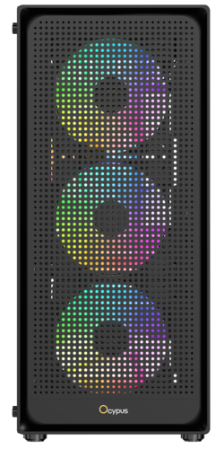 Купить Корпус Ocypus Gamma C50 BK ARGB  5637727. Характеристики, отзывы и цены в Донецке