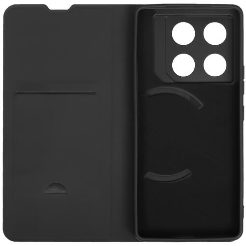 Купить Чехол-книжка  BoraSCO для Infinix GT 20 Pro черный  5459769. Характеристики, отзывы и цены в Донецке