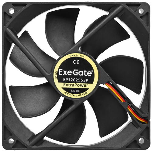 Купить Вентилятор ExeGate ExtraPower EP12025S3P [EX283388RUS]  5354914. Характеристики, отзывы и цены в Донецке