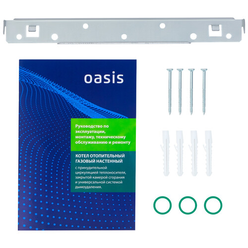 Купить Газовый котел Oasis KK-24 настенный  9234019. Характеристики, отзывы и цены в Донецке