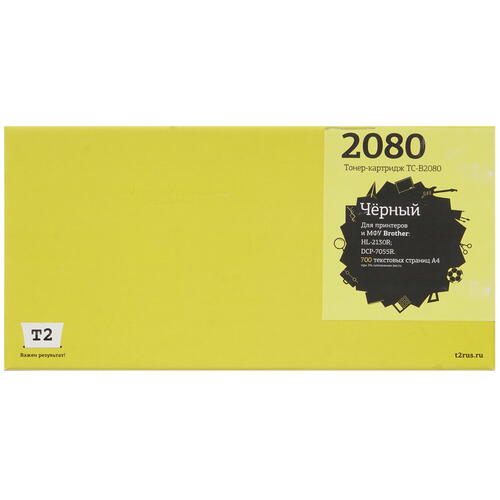 Купить Тонер-картридж лазерный Т2 TC-B2080 черный  8190021. Характеристики, отзывы и цены в Донецке
