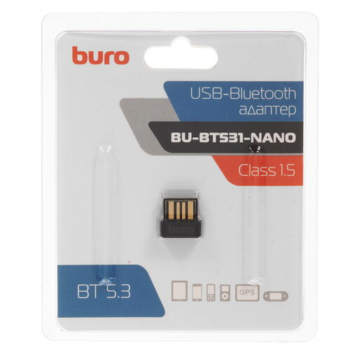 Купить Bluetooth адаптер Buro BU-BT531-nano  5420595. Характеристики, отзывы и цены в Донецке