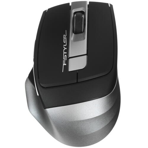 Купить Мышь беспроводная A4Tech Fstyler FG35  серый  8164173. Характеристики, отзывы и цены в Донецке