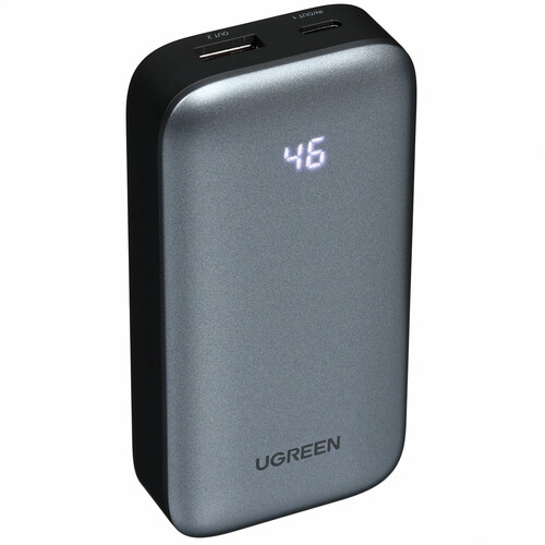 Купить Портативный аккумулятор Ugreen PB502 серый  5494197. Характеристики, отзывы и цены в Донецке