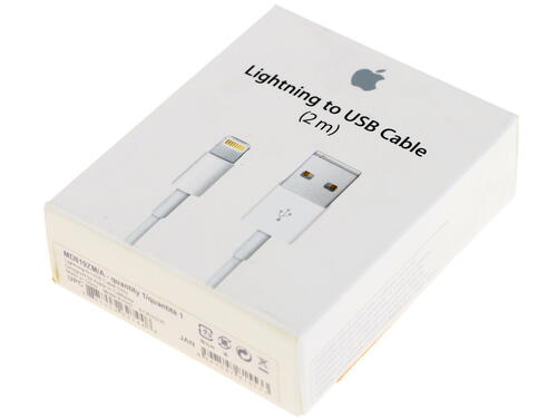 Купить Кабель круглый Apple Lightning 8-pin MFI - USB 2.0 Type-A белый 2 м  0179079. Характеристики, отзывы и цены в Донецке