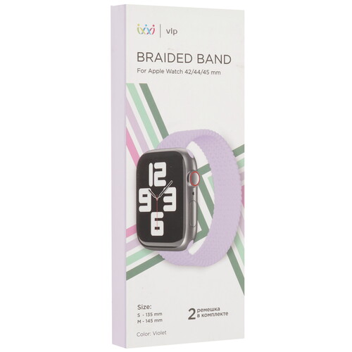 Купить Ремешок VLP для Apple Watch 42/ 44/ 45mm фиолетовый  9263179. Характеристики, отзывы и цены в Донецке