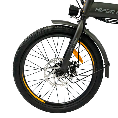 Купить Электровелосипед HIPER ENGINE FOLD X4 черный  5490007. Характеристики, отзывы и цены в Донецке