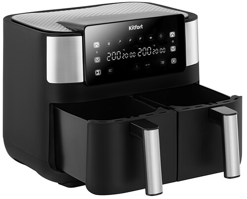 Купить Аэрогриль Kitfort КТ-2259 черный  9256814. Характеристики, отзывы и цены в Донецке