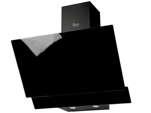 Купить Вытяжка наклонная Oasis NF-60B черный/черный  5355926. Характеристики, отзывы и цены в Донецке
