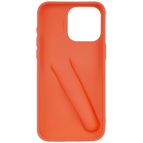 Купить Накладка  BoraSCO для Apple iPhone 15 Pro Max оранжевый  5498103. Характеристики, отзывы и цены в Донецке