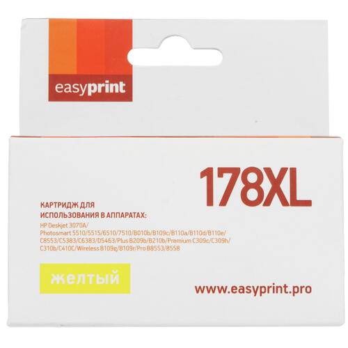 Купить Картридж EasyPrint №178XL Y желтый  4822660. Характеристики, отзывы и цены в Донецке