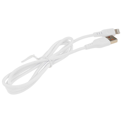 Купить Кабель круглый GoPower Lightning 8-pin - USB 2.0 Type-A белый 1 м  5479655. Характеристики, отзывы и цены в Донецке