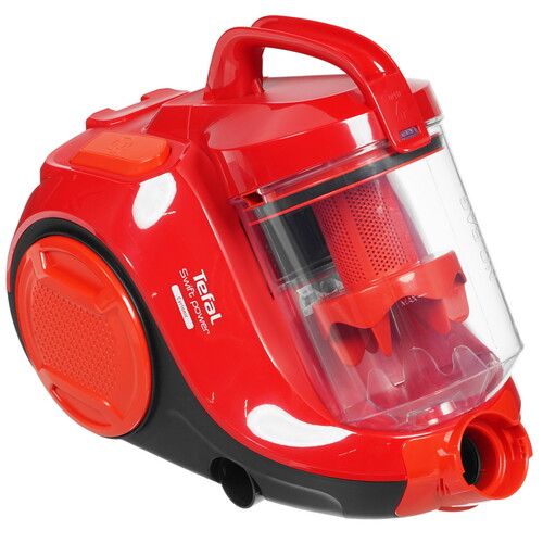 Купить Пылесос Tefal Swift Power Cyclonic TW2913EA красный  8199289. Характеристики, отзывы и цены в Донецке