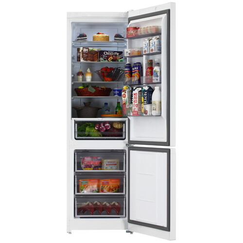 Купить Холодильник с морозильником   Hotpoint HT 6200 W белый  5457085. Характеристики, отзывы и цены в Донецке