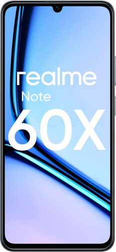 Купить 6.74" Смартфон realme Note 60x 128 ГБ черный  5621212. Характеристики, отзывы и цены в Донецке