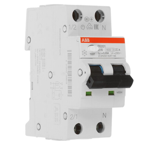 Купить Автоматический выключатель  ABB DS201 B10 AC30  9142396. Характеристики, отзывы и цены в Донецке