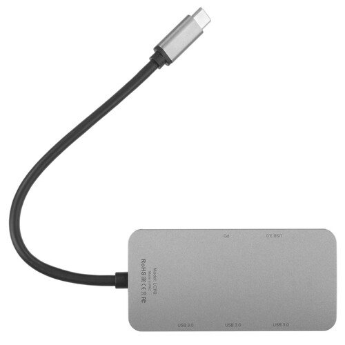 Купить USB-разветвитель Lyambda Slim Aluminum LC118  5471176. Характеристики, отзывы и цены в Донецке