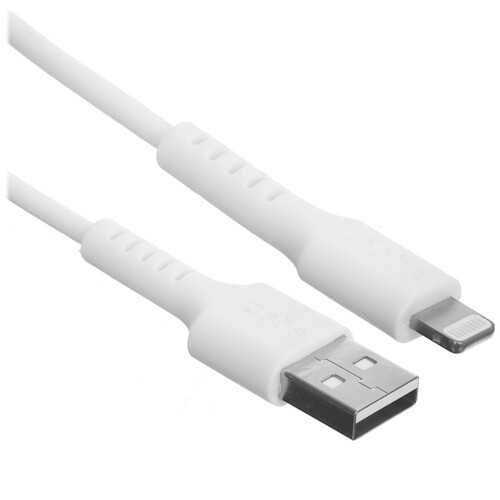 Купить Кабель круглый SBS Lightning 8-pin MFI - USB 2.0 Type-A белый 1 м  5471855. Характеристики, отзывы и цены в Донецке