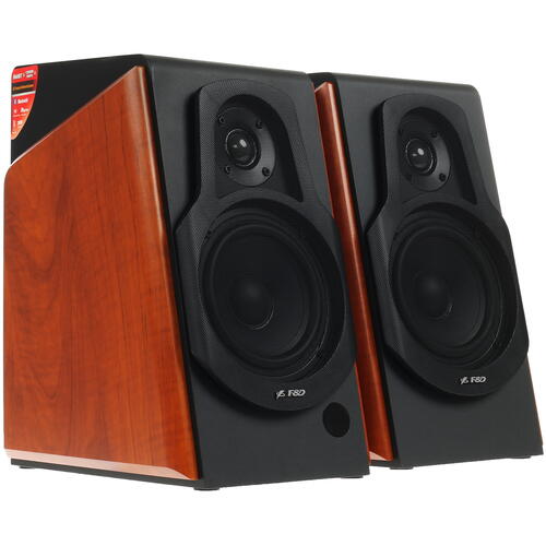 Купить Колонки F&D R60BT коричневый  1344069. Характеристики, отзывы и цены в Донецке
