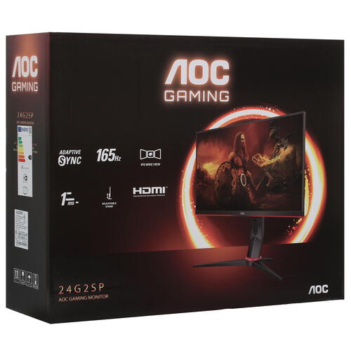 Купить 23.8" Монитор AOC 24G2SP черный  5031751. Характеристики, отзывы и цены в Донецке