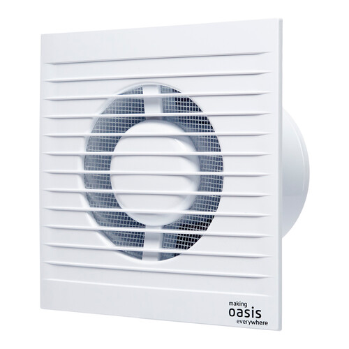 Купить Вытяжной вентилятор Oasis Modern 100/90 белый  9127696. Характеристики, отзывы и цены в Донецке