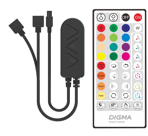 Купить Настольный светильник Digma DeskLight DL101 черный  5485755. Характеристики, отзывы и цены в Донецке