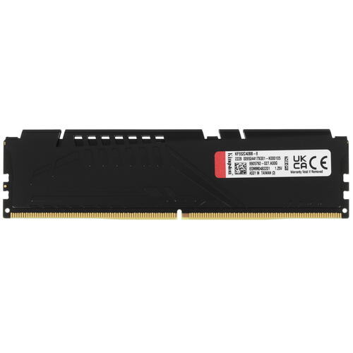 Купить Оперативная память Kingston FURY Beast Black [KF552C40BB-8] 8 ГБ  5053576. Характеристики, отзывы и цены в Донецке