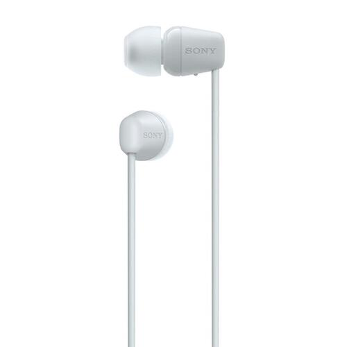 Купить Беспроводные наушники Sony WI-C100 белый  5432864. Характеристики, отзывы и цены в Донецке