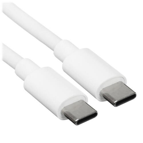 Купить Кабель круглый KEYRON USB Type-C - USB Type-C белый 2 м  4823613. Характеристики, отзывы и цены в Донецке