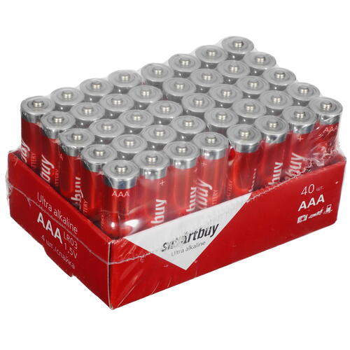 Купить Батарейка щелочная Smartbuy SBBA-3A40S  5035479. Характеристики, отзывы и цены в Донецке