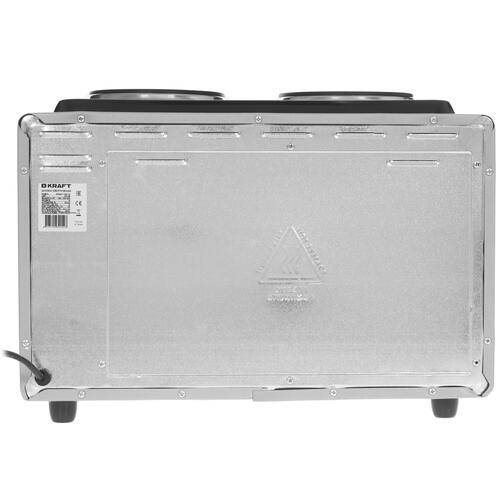 Купить Мини-печь Kraft KF-MOHP 3800 GR серебристый  5347098. Характеристики, отзывы и цены в Донецке