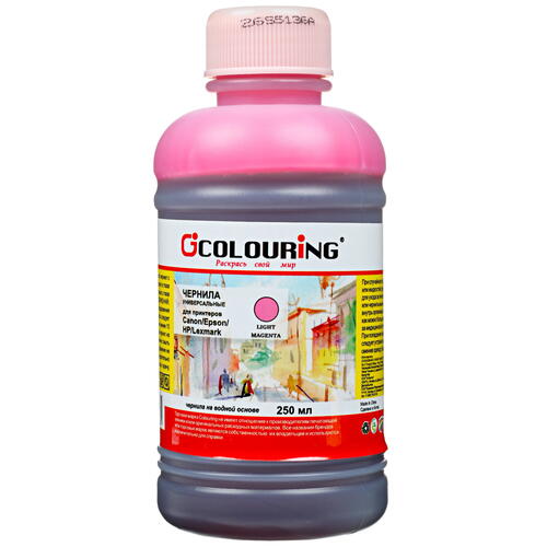 Купить Чернила водорастворимые Colouring светло-пурпурный  0502414. Характеристики, отзывы и цены в Донецке
