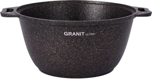 Купить Кастрюля Kukmara Granit Ultra кго42а 4 л 26 см серый  4841277. Характеристики, отзывы и цены в Донецке