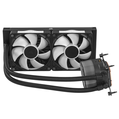 Купить Система охлаждения Corsair iCUE LINK TITAN 240 RX LCD черная  9269903. Характеристики, отзывы и цены в Донецке