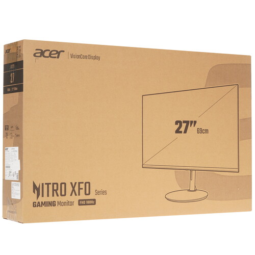 Купить 27" Монитор Acer Nitro XF270M3biiph черный  5455351. Характеристики, отзывы и цены в Донецке