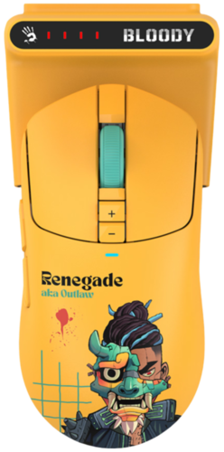 Купить Мышь беспроводная/проводная A4Tech Bloody R72 Ultra Duo Renegade  9216118. Характеристики, отзывы и цены в Донецке