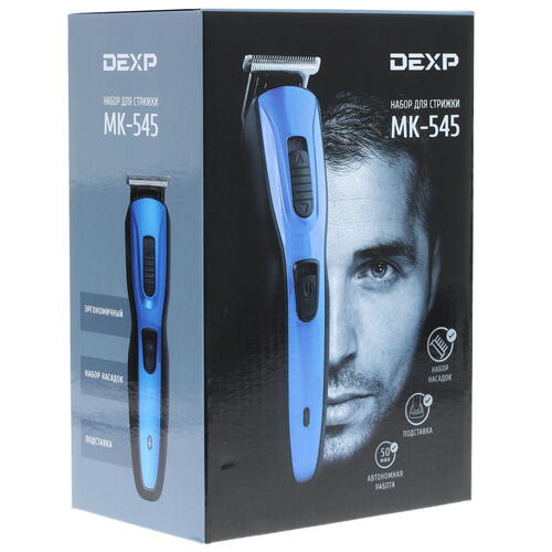 Купить Триммер DEXP MK-545 синий/черный  1253939. Характеристики, отзывы и цены в Донецке