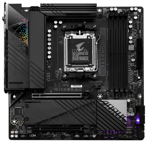 Купить Материнская плата GIGABYTE B650M AORUS PRO AX  5455030. Характеристики, отзывы и цены в Донецке