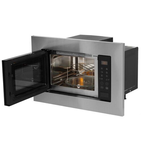 Купить Встраиваемая микроволновая печь Indesit MWI 120 GX серебристый  9186609. Характеристики, отзывы и цены в Донецке