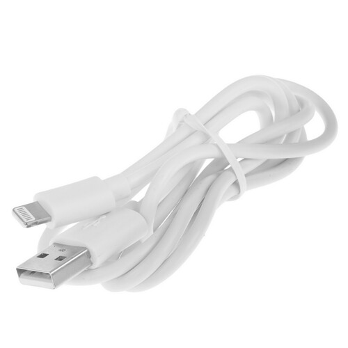 Купить Кабель круглый BoraSCO Lightning 8-pin - USB 2.0 Type-A белый 1 м  5614031. Характеристики, отзывы и цены в Донецке
