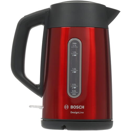 Купить Электрочайник Bosch TWK 4P434 красный  1615477. Характеристики, отзывы и цены в Донецке