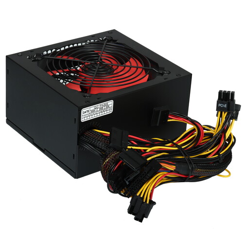 Купить Блок питания Azerty RPL-550BAR [120-0636] красный, черный  5608558. Характеристики, отзывы и цены в Донецке