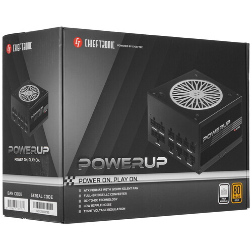 Купить Блок питания Chieftec PowerUP 550W  4861940. Характеристики, отзывы и цены в Донецке