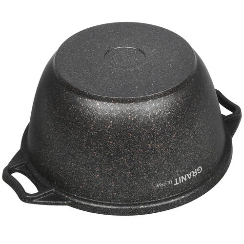 Купить Кастрюля Kukmara Granit Ultra кго32а 3 л 24 см серый  4841271. Характеристики, отзывы и цены в Донецке